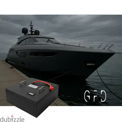 12V 24V 48V Battery for Nighttime Solar Use in Expedition Yachts