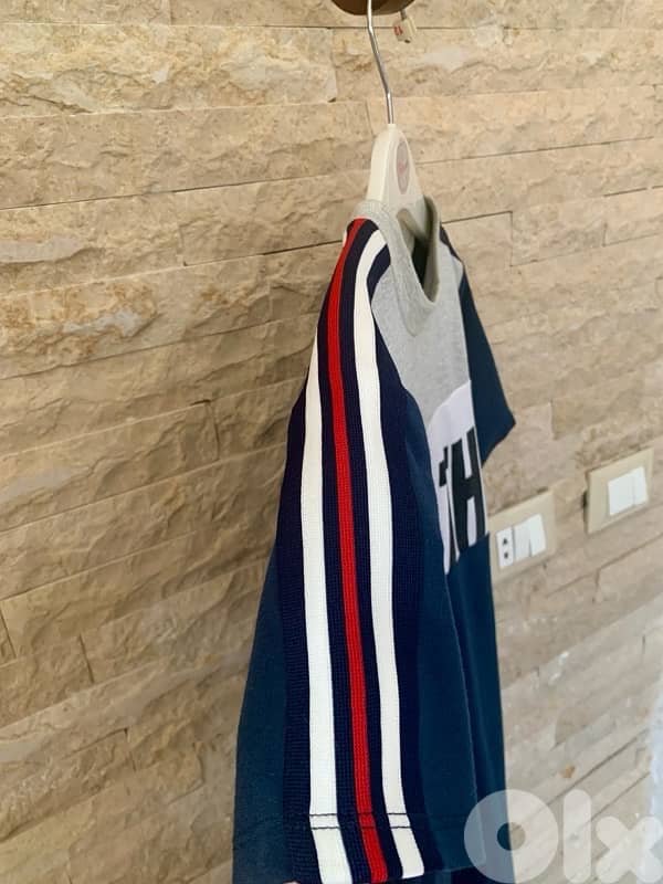 navy cotton dress 1
