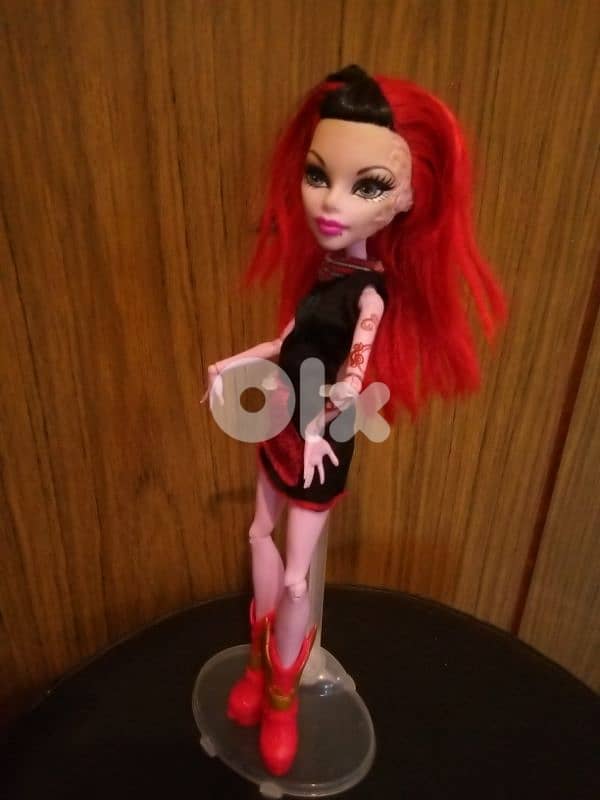 MONSTER HIGH Mattel Rare Great doll +Boots +1 accessory each 1=30$ 0