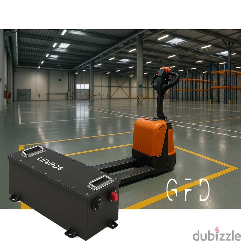 12V 24V 48V Lithium Battery for Multi-Directional Forklifts 0