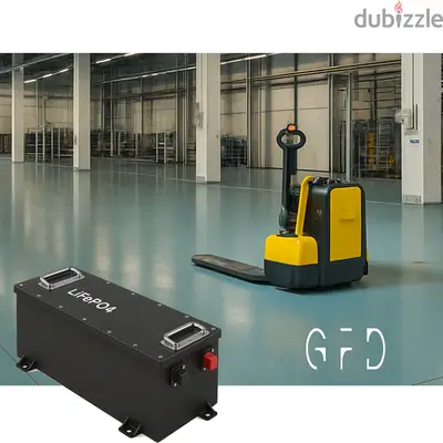 Heavy-Duty 12V 24V 48V Lithium Battery for Articulated Forklift Use