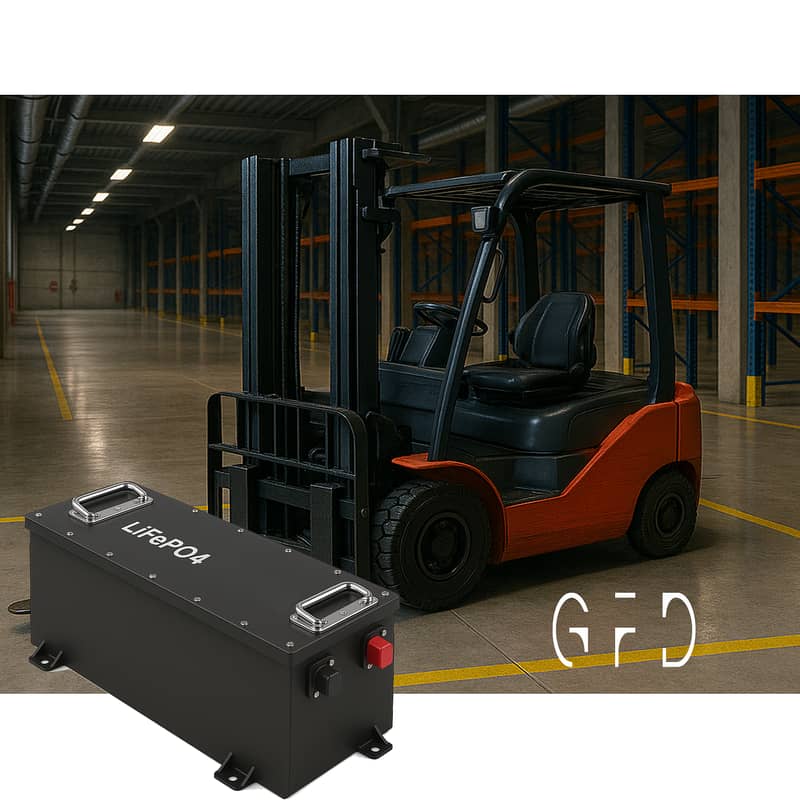 12V/24V/48V Heavy-Duty Lithium Battery for Pallet Stackers 0