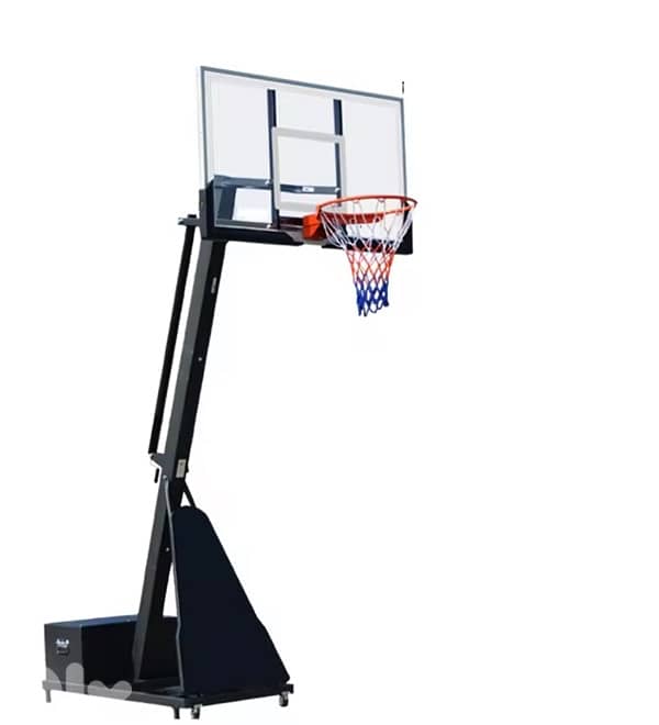 BOARD 152 x 92 cm Official Basketball Hoop with Iron heavyduty base 1