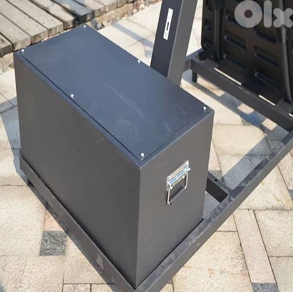 BOARD 152 x 92 cm Official Basketball Hoop with Iron heavyduty base 3