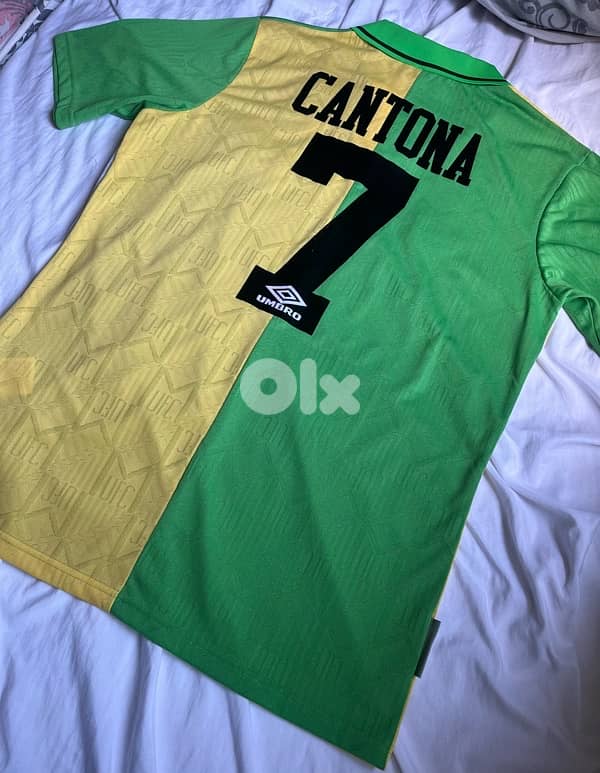 Manchester United cantona 7 third umbro jersey 1