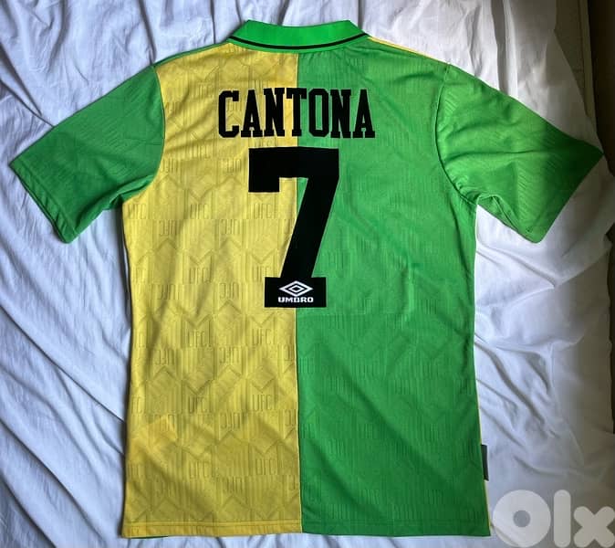 Manchester United cantona 7 third umbro jersey 2