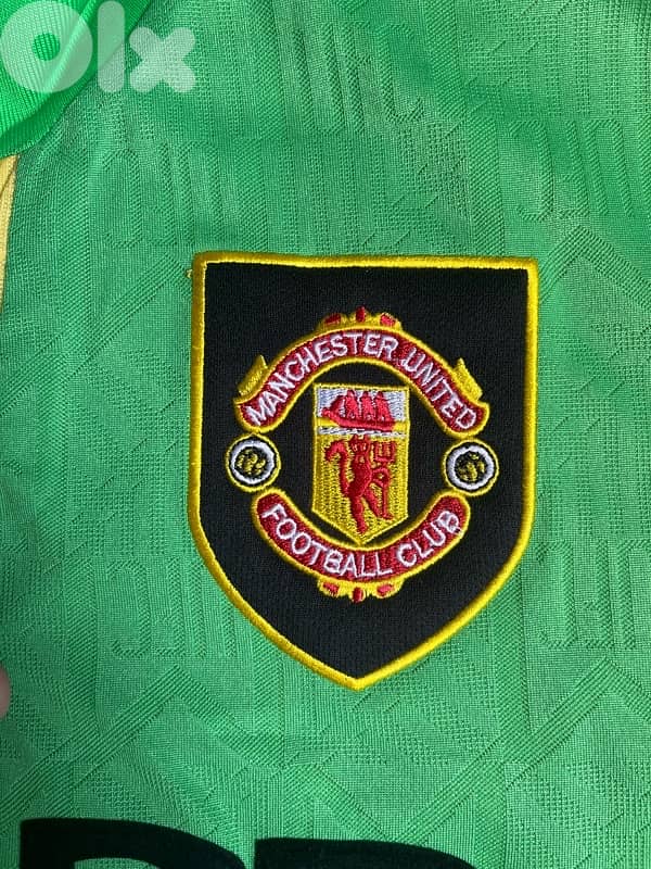 Manchester United cantona 7 third umbro jersey 6