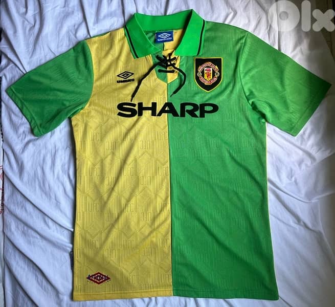 Manchester United cantona 7 third umbro jersey 7