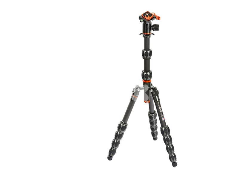 3 Legged Thing Leo Travel Tripod | Monopod Carbon Fiber w/ Head 0