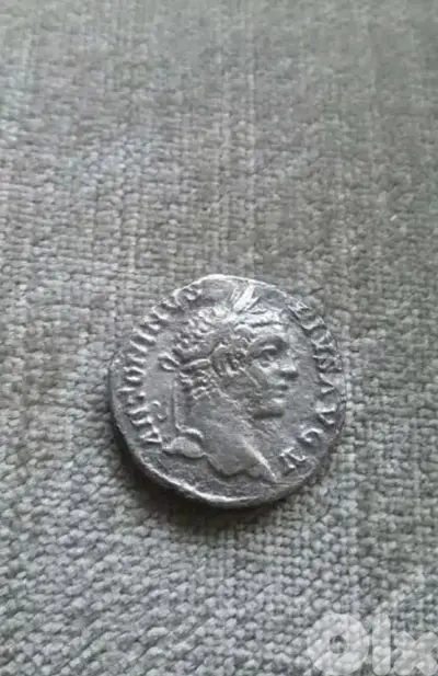 Ancient Roman Silver Coin Denarius Silver Emperor Domitian year 81 AD