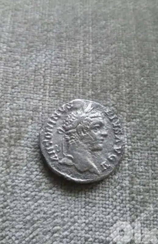 Ancient Roman Silver Coin Denarius Silver Emperor Domitian year 81 AD 0
