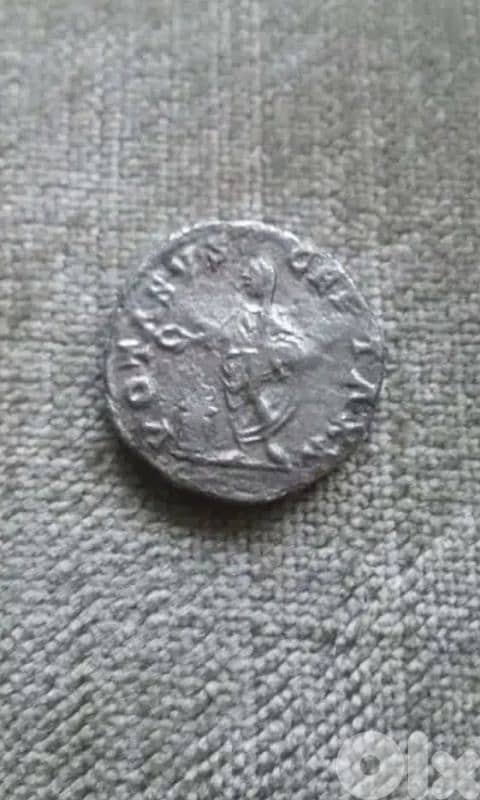 Ancient Roman Silver Coin Denarius Silver Emperor Domitian year 81 AD 1