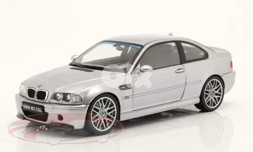 BMW M3 CSL (E46) diecast car model 1;18