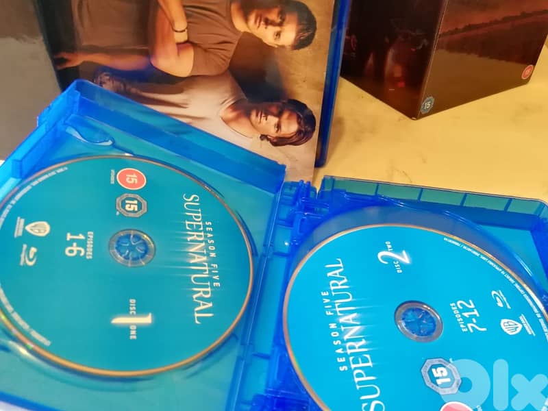 Supernatural complete series Blu ray box set 2