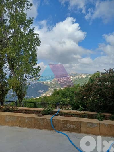 1400 m2 Villa+Gardens &Terraces+Panoramic View 4 Sale in Aley - عاليه