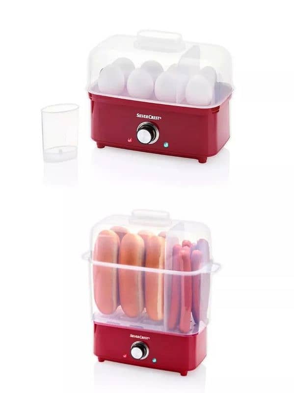 silvercrest egg cooker & hotdog maker 0