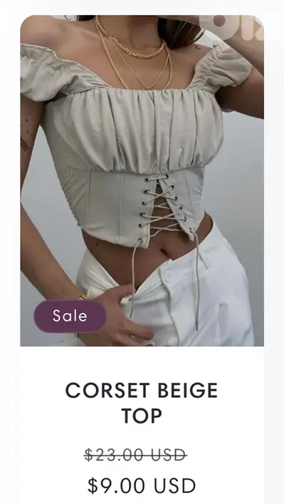 corset top