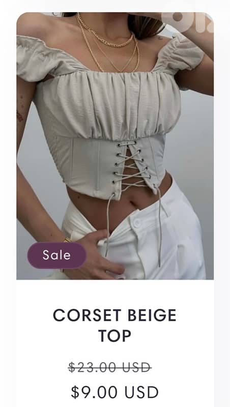 corset top 0