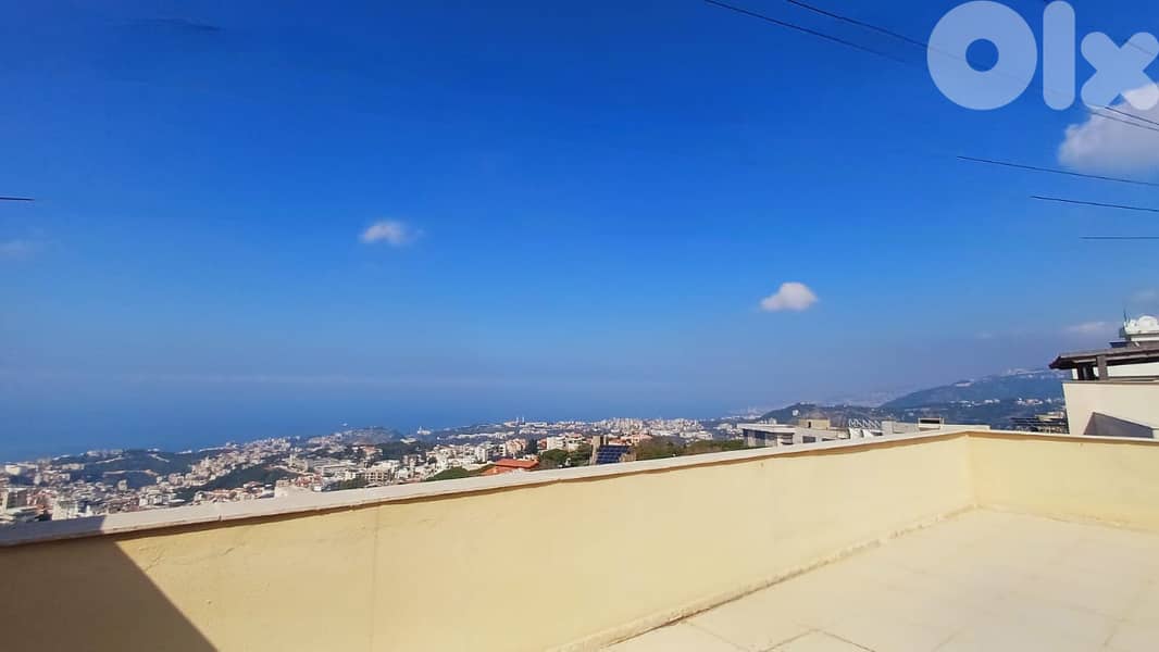 Apartment for sale in Mazraat Yachouh/ New/ View/ Terrace 1