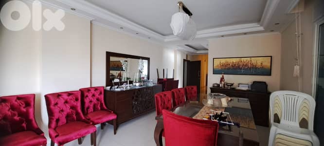 L18022- 3-Bedroom Apartment For Sale in A Prime Location in Jbeil