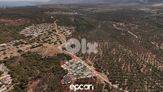 Salt Pans Plot for Sale in Anfeh - قطعة ارض للبيع في انفه