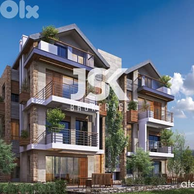 L18036- Under-Construction Chalet With Garden For Sale In Laqlouq With