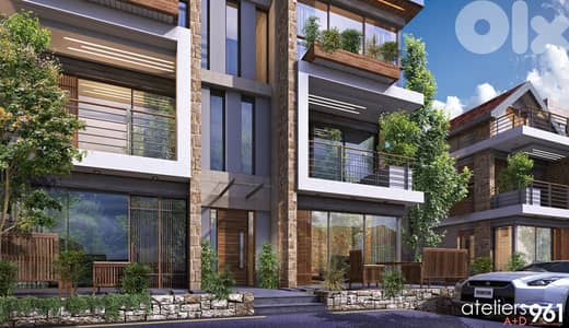 L18037- Under-Construction Triplex Chalet For Sale In Laqlouq With Ins