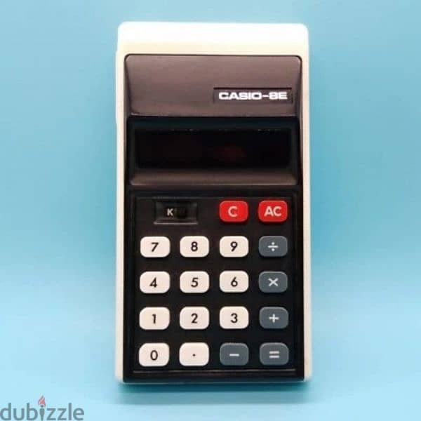 Vintage Calculator - Casio-8E - 1973 0