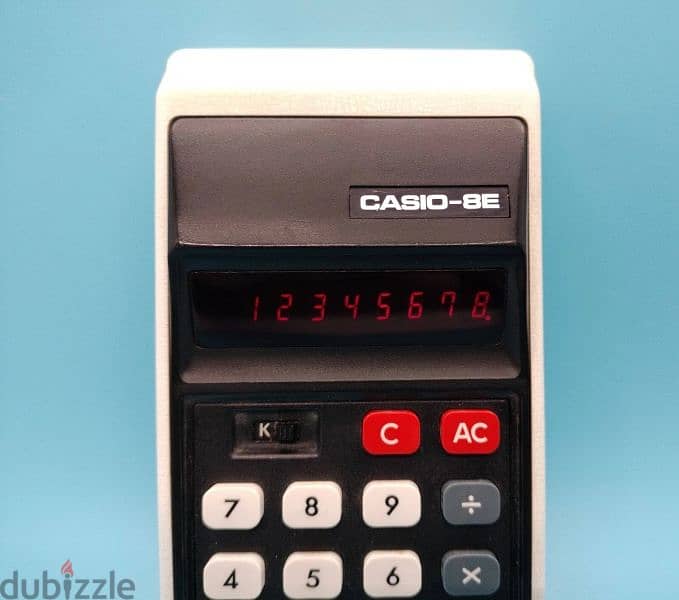 Vintage Calculator - Casio-8E - 1973 3