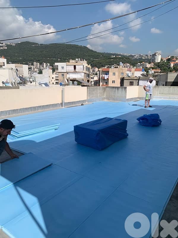 Waterproofing and isolation treatment منع نش و عزل 1