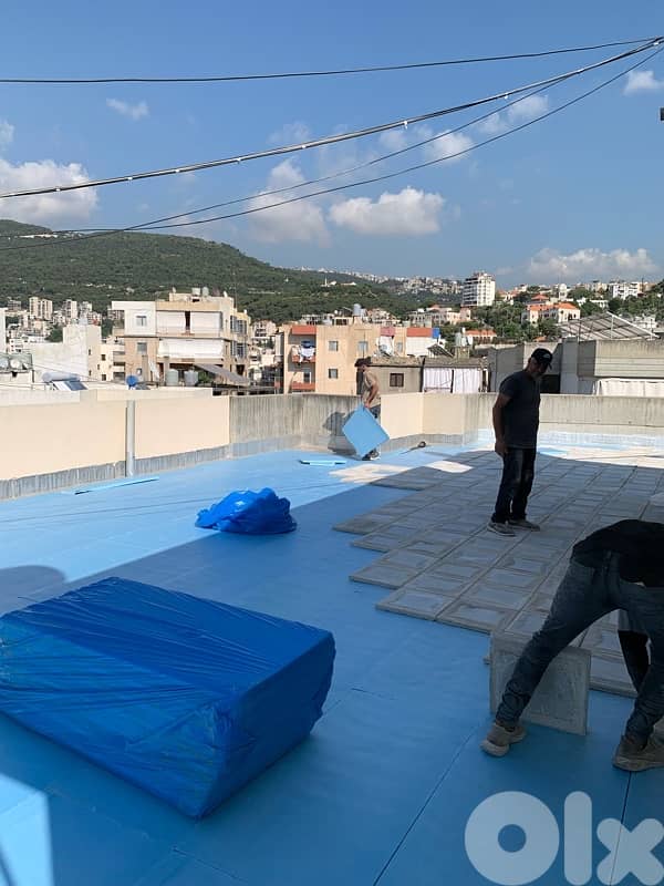Waterproofing and isolation treatment منع نش و عزل 2