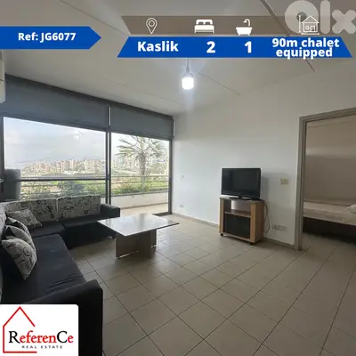 Fully equipped chalet in Kaslik  شاليه مجهز بالكامل في الكسليك