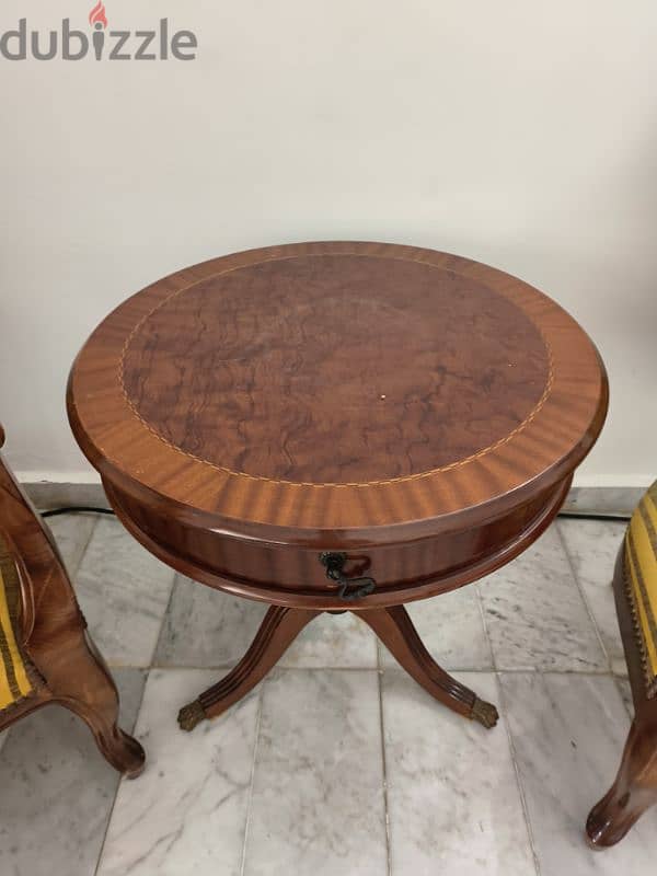 Antique Chairs and Side Tables Set 7