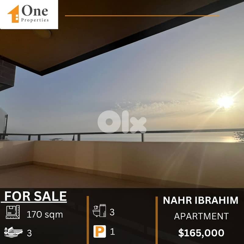 BRAND NEW APARTMENT FOR SALE IN NAHR IBRAHIM 0