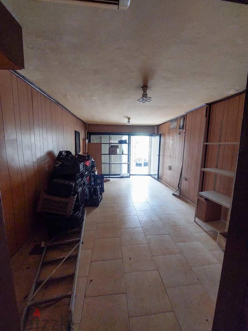 50 SQM Good Location Shop in Zalka, Metn 0