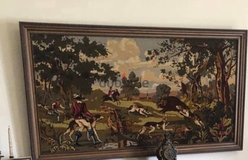 Obisson painting with frame 0