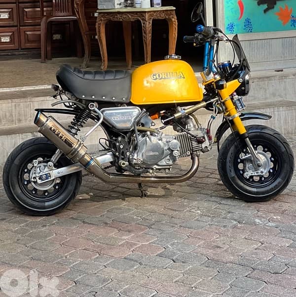 Honda Gorilla 124 cc Takegawa tuned performed 18