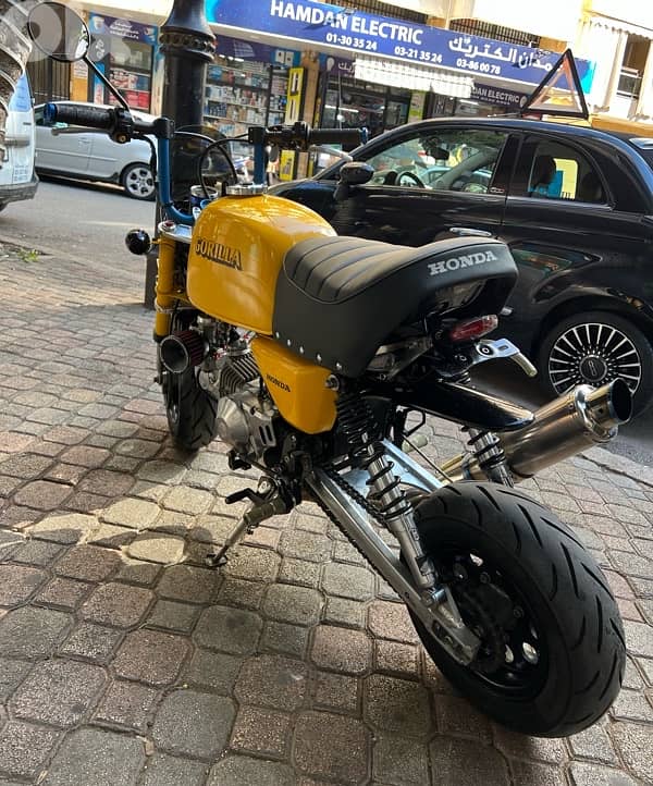 Honda Gorilla 124 cc Takegawa tuned performed 19