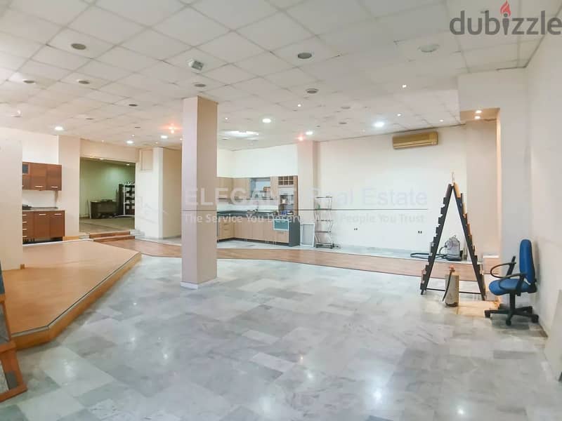 Spacious Showroom | Prime Location | Great ROI 0
