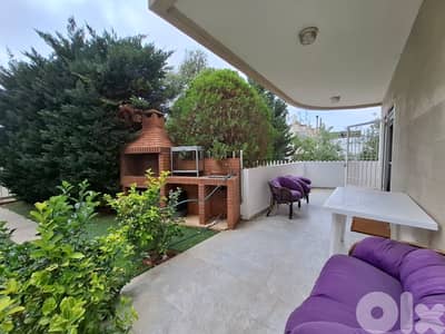L18096-3-Bedroom Furnished Apartment with Garden For Rent in Jeita