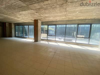 Brand new high scale office open space with shared garden