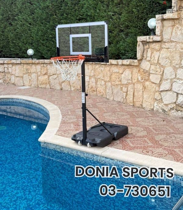 80$ basketball stand hoop (swimming pool mode) 0