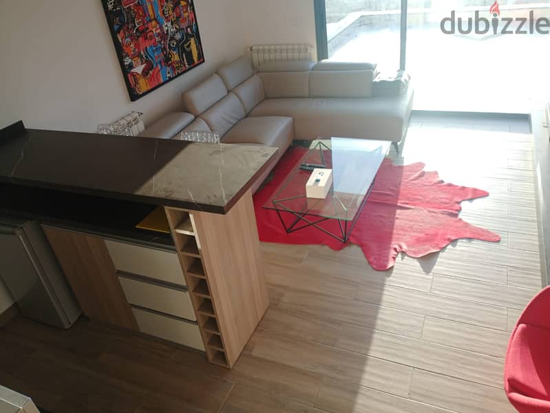 FULLY FURNISHED DUPLEX IN FAQRA PRIME WITH TERRACE, (KFA-206) 0