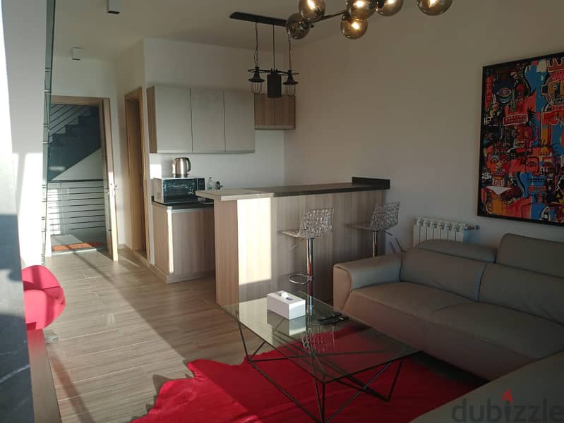 FULLY FURNISHED DUPLEX IN FAQRA PRIME WITH TERRACE, (KFA-206) 2