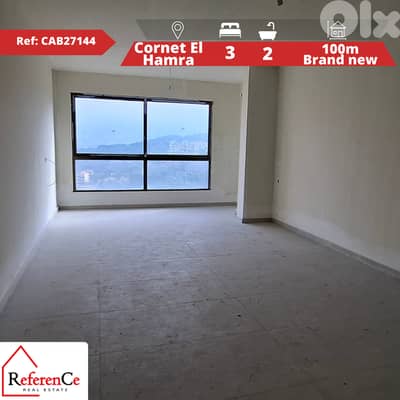 New apartment in Qornet El Hamra شقة جديدة في القرنة الحمرا