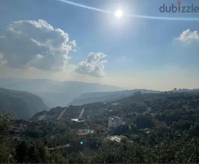 land + open mountain view for sale in Faytroun-Prime Location - فيطرون