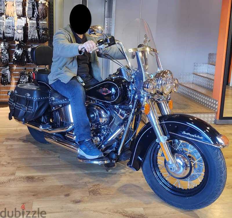 Harley Heritage Classic Softail 2014 - like new (negotiable) 7