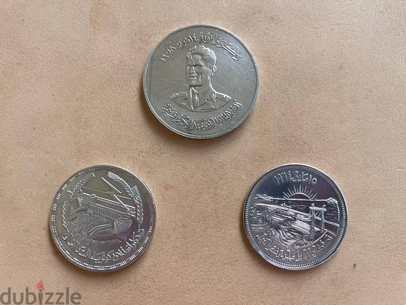 Antique rare silver coins (3) Egypt 0