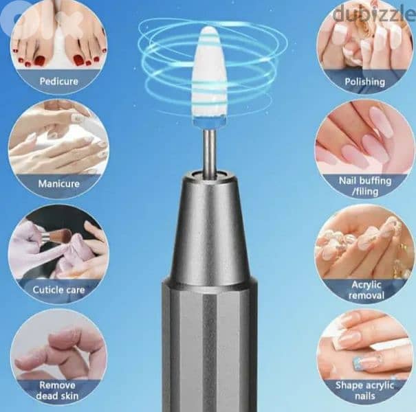 Lime A Ongles, Machine De Manucure Electrique 20000 tr/Min/4$ delivery 1