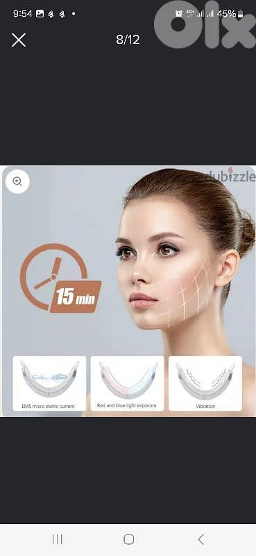 V-Line Face Lifting Device Vibration Face Massager/ 4$ delivery 6
